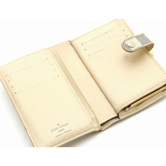 Louis Vuitton Azur White Viennois Bifold Wallet - Picture 4 of 9